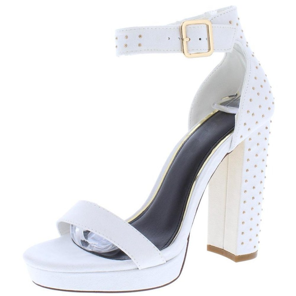 White Platform Sandal